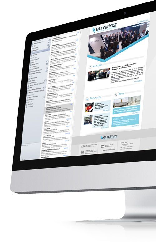 Exemple newsletter - Eurailtest